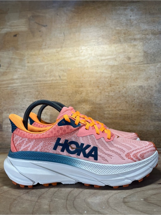 Hoka One One Shoes - NEW Hoka One One Challenger ATR 7 Womens Sz 6.5 Trail Running Shoes Pink Orange
